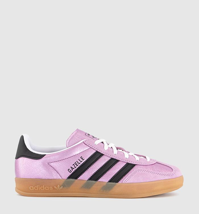 adidas Gazelle Indoor Trainers Bliss Lilac Black Metallic