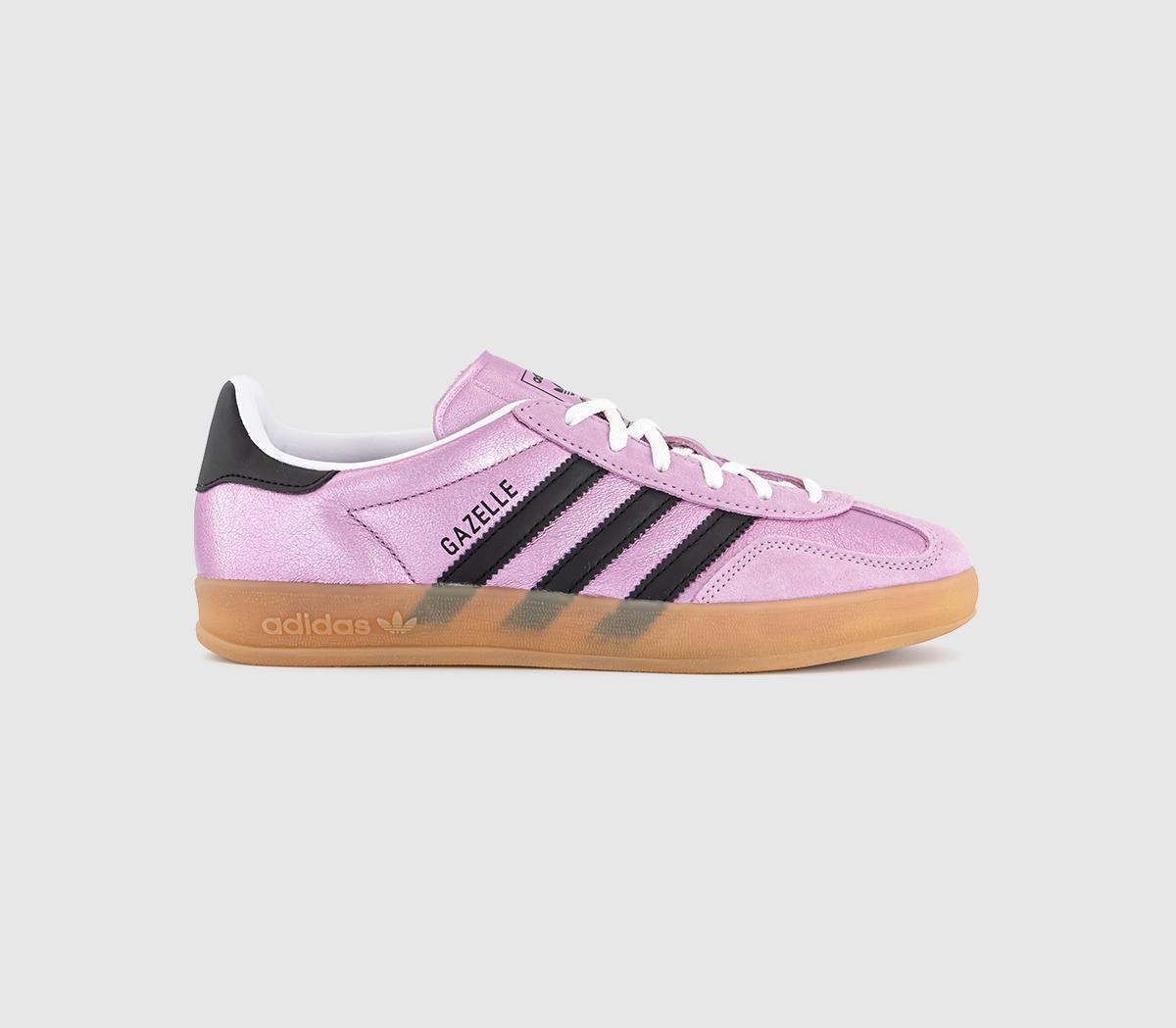 adidasGazelle Indoor TrainersBliss Lilac Black Metallic