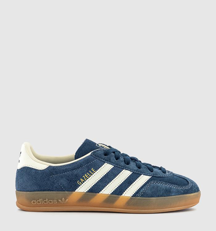 adidas Gazelle Indoor Night Indigo Offwhite Gold Metallic
