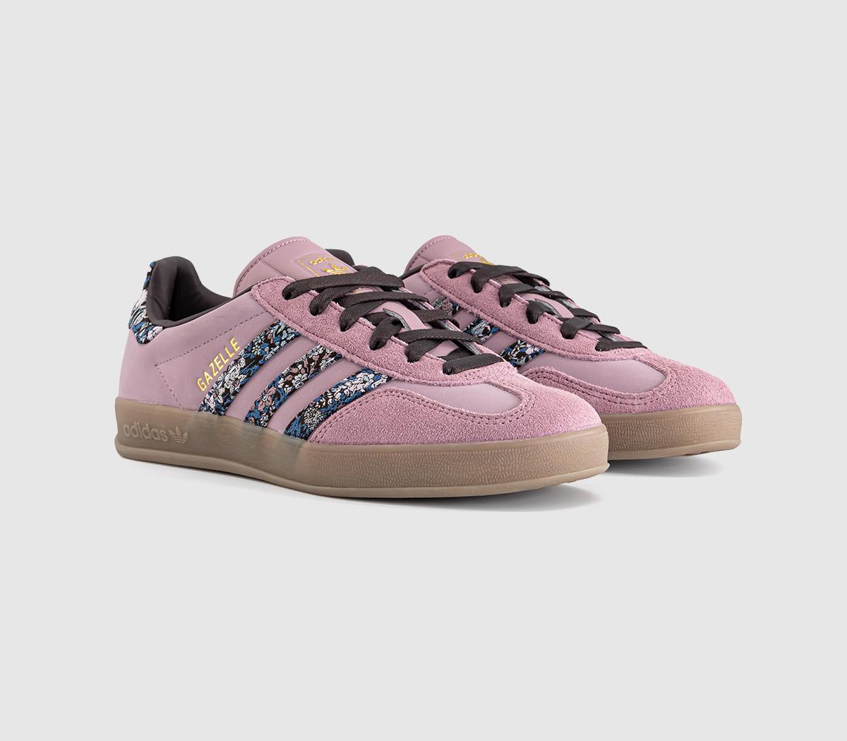 adidasGazelle Indoor TrainersLiberty Magic Mauve Aurora Coffee Gum