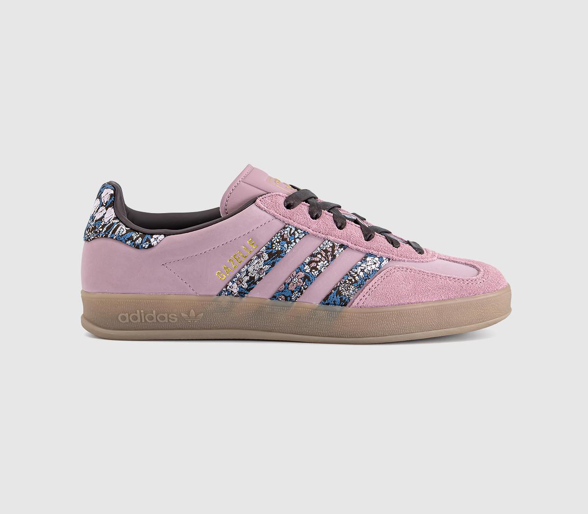 adidasGazelle Indoor TrainersLiberty Magic Mauve Aurora Coffee Gum