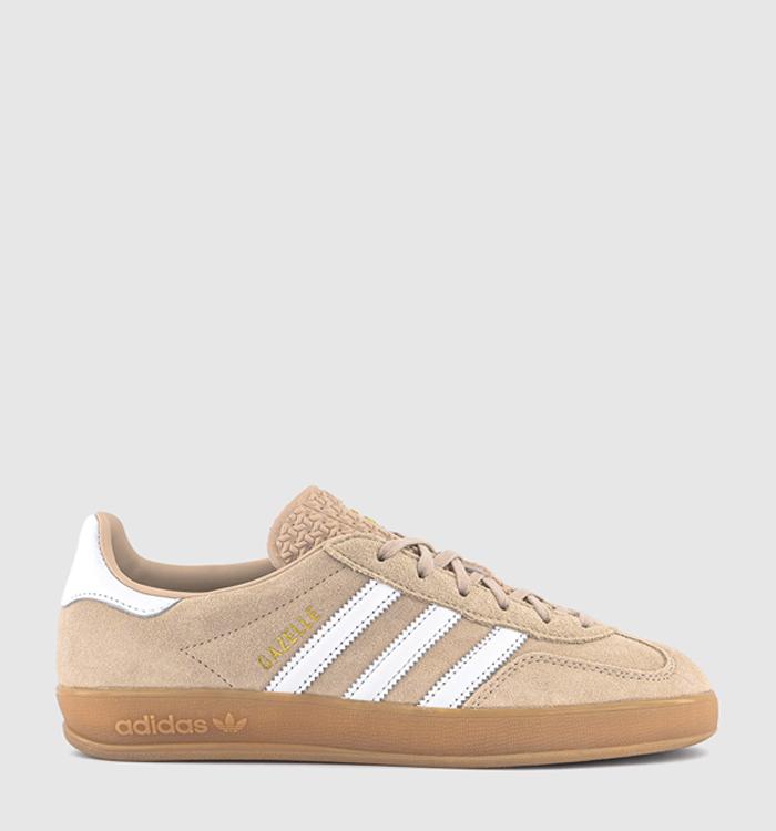 adidas Gazelle Indoor Trainers Magic Beige White Gum