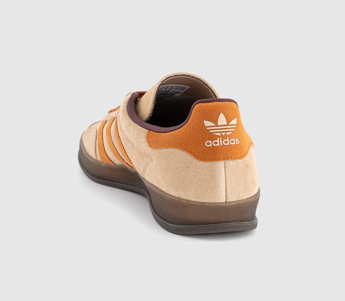 adidasGazelle Indoor Trainers adidasGazelle Indoor TrainersWarm Sandstone Craft Ochre Shadow Red