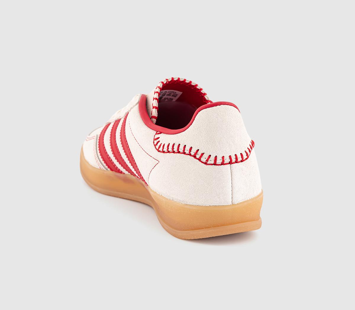 adidasGazelle Indoor Trainers adidasGazelle Indoor TrainersBetter Scarlet Better Scarlet Cream White