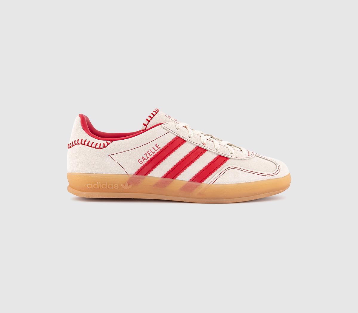 adidasGazelle Indoor Trainers adidasGazelle Indoor TrainersBetter Scarlet Better Scarlet Cream White