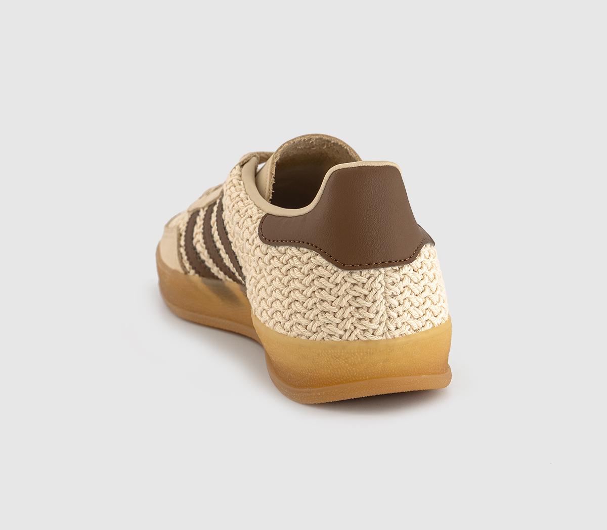 adidasGazelle Indoor Trainers adidasGazelle Indoor TrainersSand Strata Preloved Brown Gum