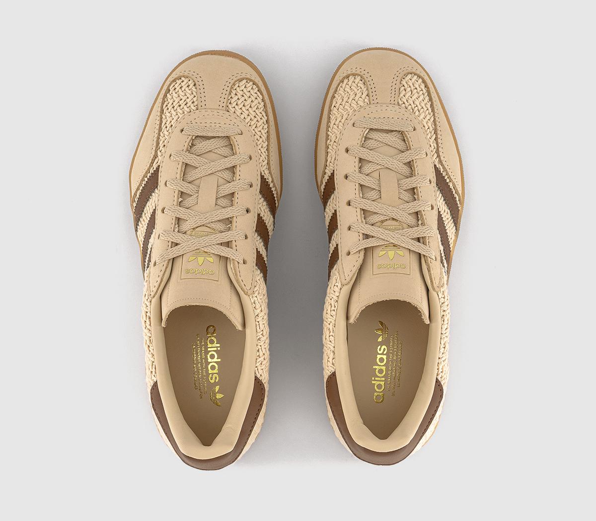 adidasGazelle Indoor Trainers adidasGazelle Indoor TrainersSand Strata Preloved Brown Gum
