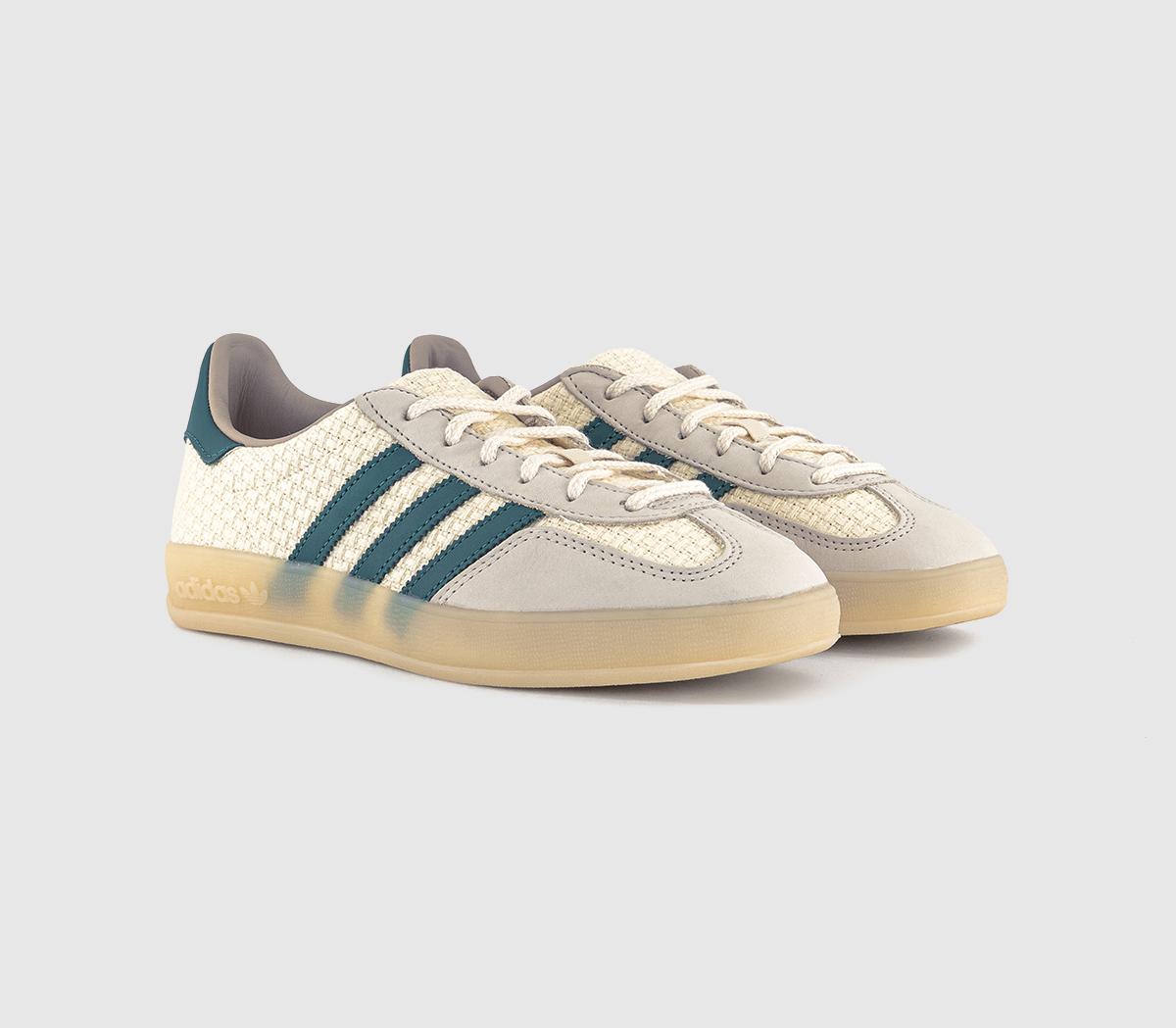 adidasGazelle IndoorCream White Preloved Teal