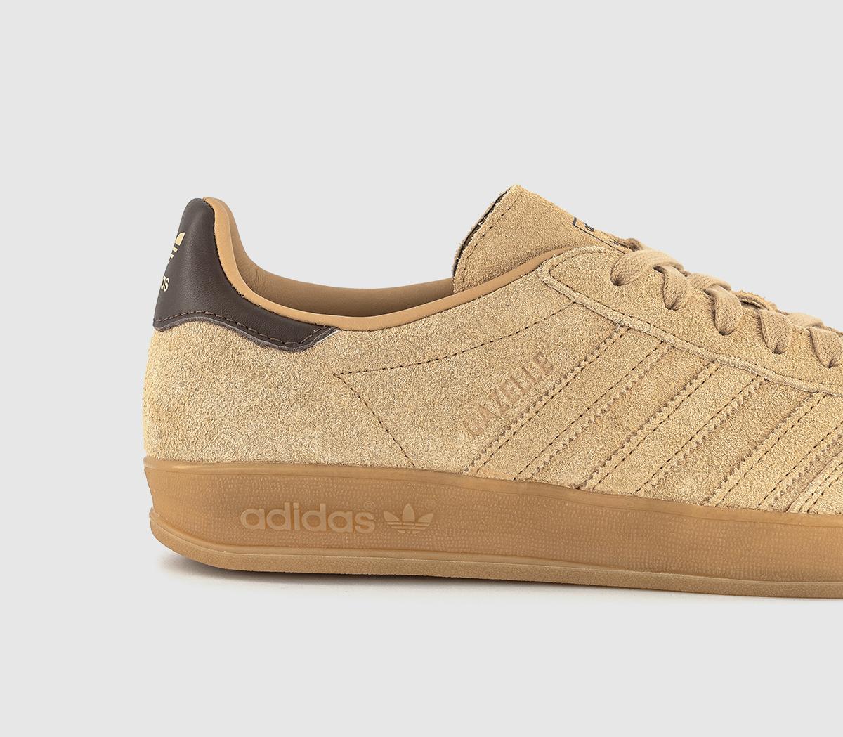 adidasGazelle Indoor TrainersGolden Beige Golden Beige