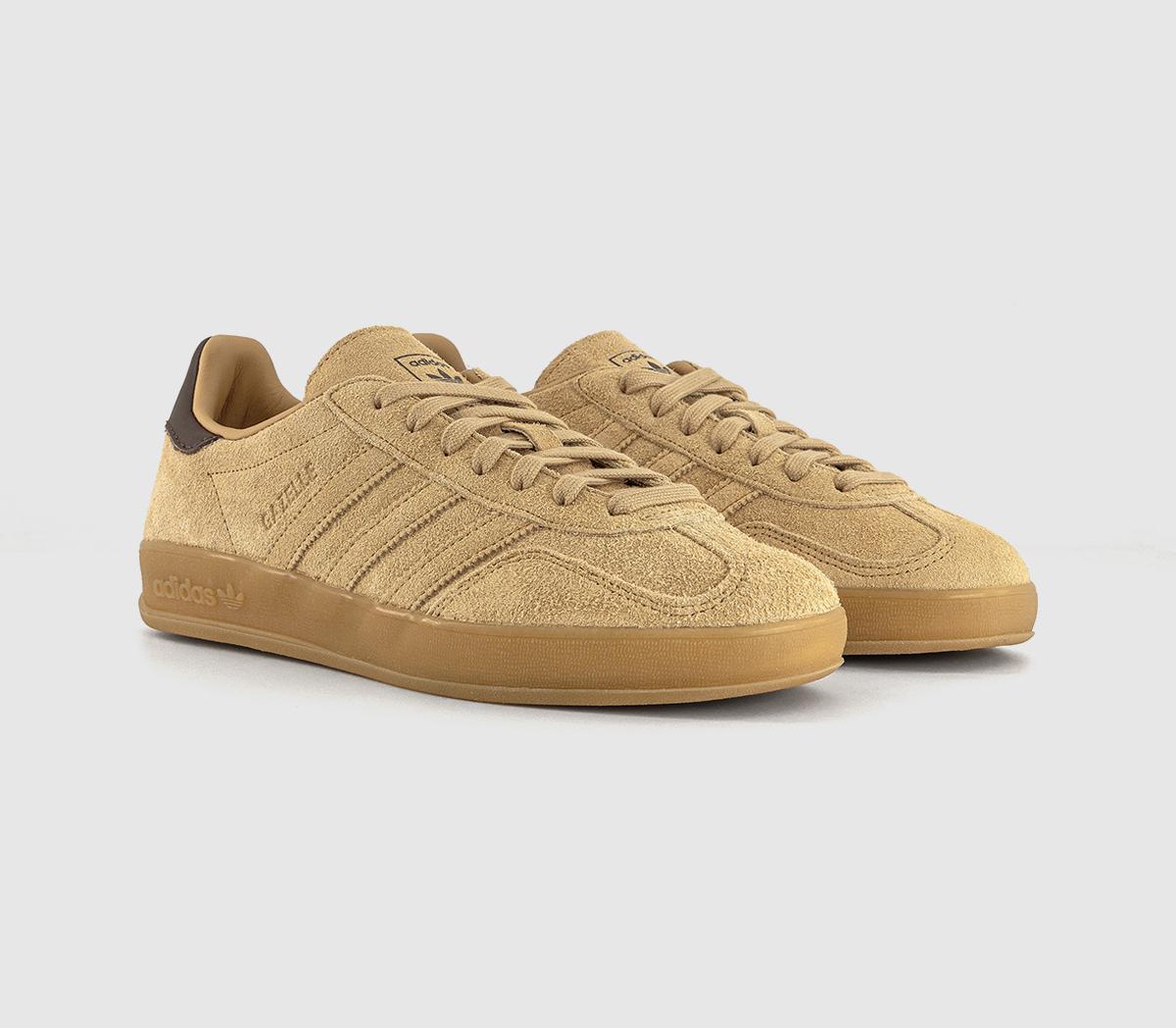 adidasGazelle Indoor TrainersGolden Beige Golden Beige