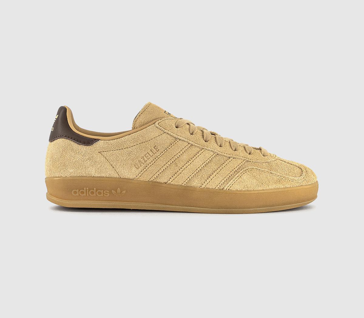 adidasGazelle Indoor TrainersGolden Beige Golden Beige