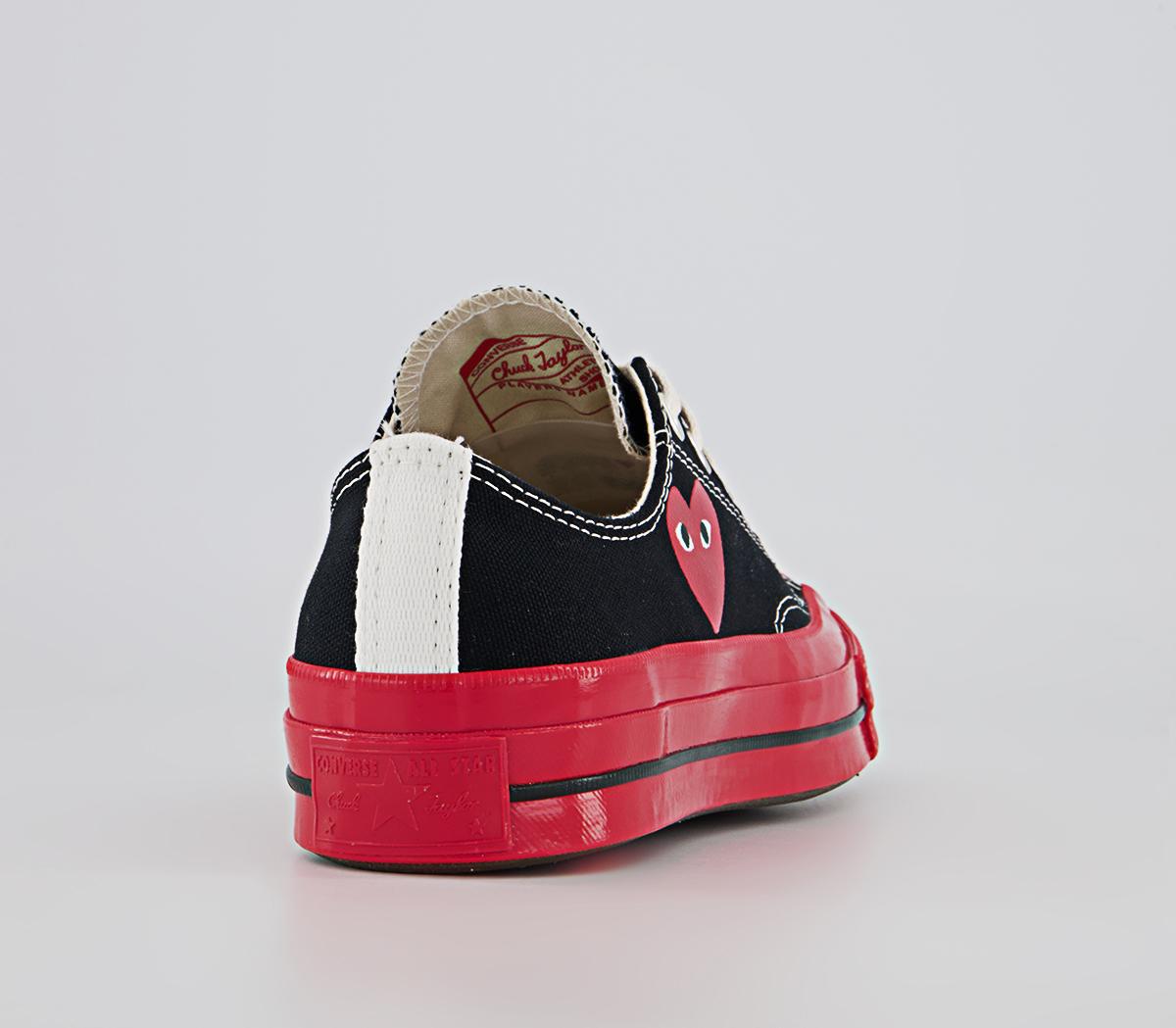 Comme Des Garcons Ct Lo 70s X Play Cdg Trainers Comme Des Garcons Ct Lo 70s X Play Cdg Trainers Black Red