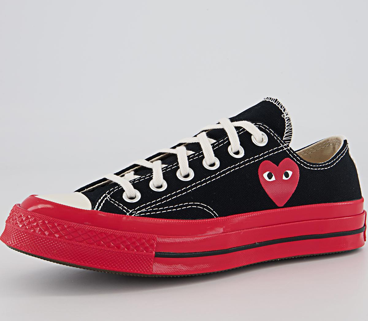 Comme Des Garcons Ct Lo 70s X Play Cdg Trainers Comme Des Garcons Ct Lo 70s X Play Cdg Trainers Black Red