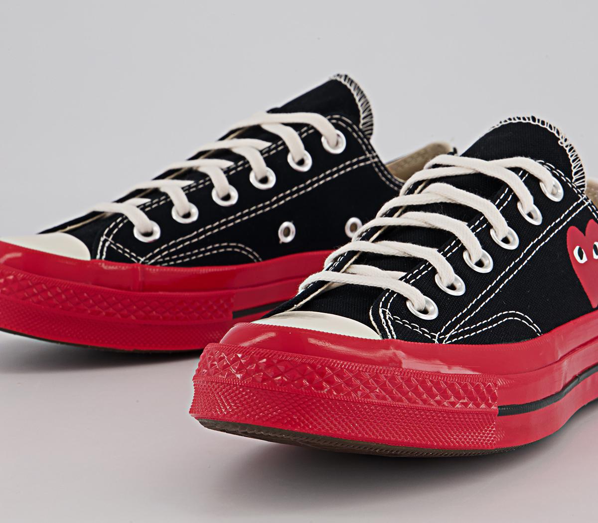 Comme Des Garcons Ct Lo 70s X Play Cdg Trainers Comme Des Garcons Ct Lo 70s X Play Cdg Trainers Black Red