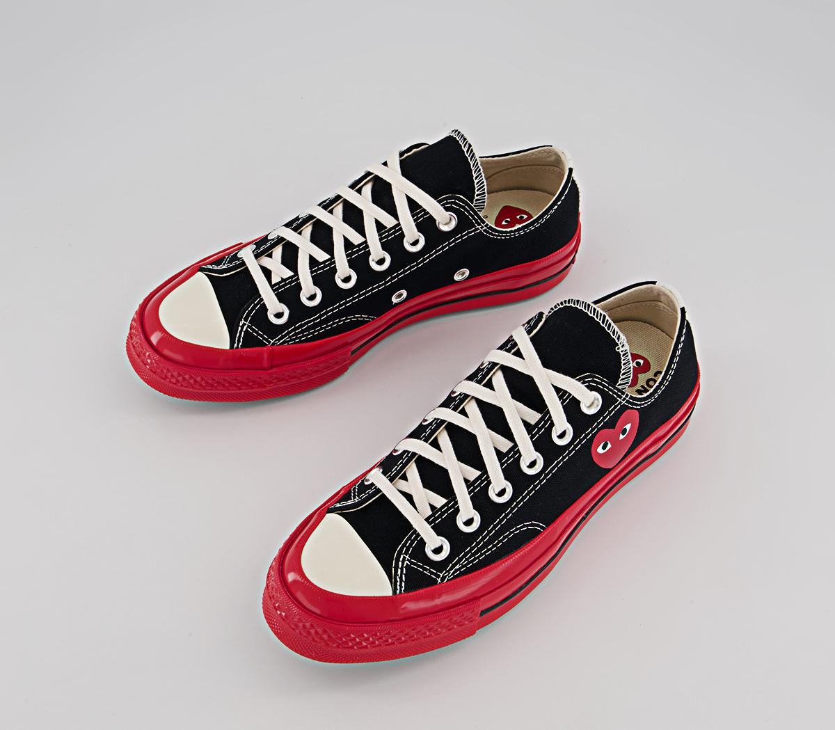 Comme Des Garcons Ct Lo 70s X Play Cdg Trainers Comme Des Garcons Ct Lo 70s X Play Cdg Trainers Black Red