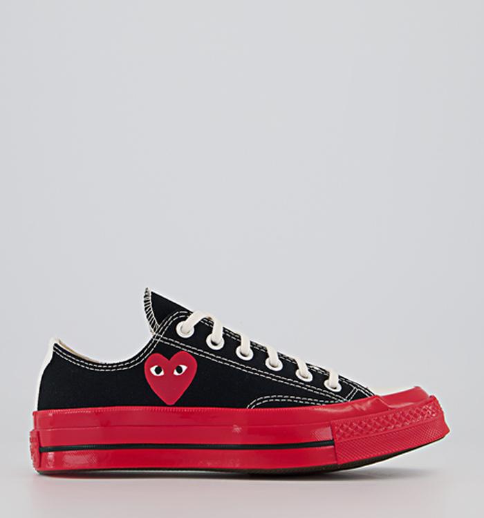Comme Des Garcons Ct Lo 70s X Play Cdg Trainers Black Red