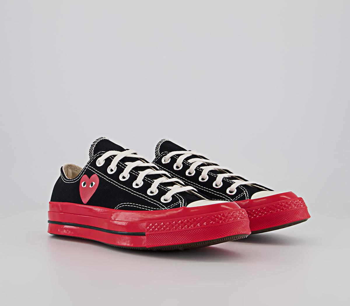 Comme Des Garcons Ct Lo 70s X Play Cdg Trainers Comme Des Garcons Ct Lo 70s X Play Cdg Trainers Black Red