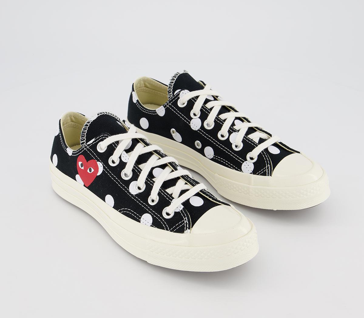 Comme Des Garcons Ct Lo 70s X Play Cdg Trainers Comme Des Garcons Ct Lo 70s X Play Cdg Trainers Polka Black