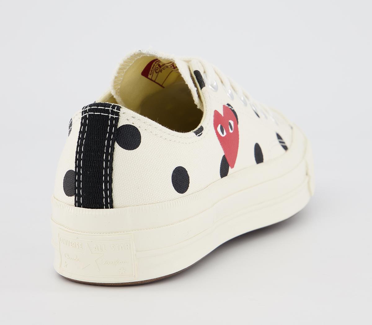 Comme Des Garcons Ct Lo 70s X Play Cdg Trainers Comme Des Garcons Ct Lo 70s X Play Cdg Trainers Polka Off White