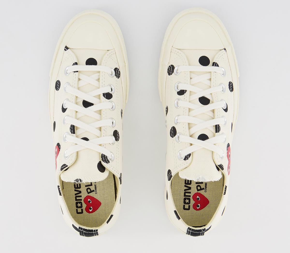 Comme Des Garcons Ct Lo 70s X Play Cdg Trainers Comme Des Garcons Ct Lo 70s X Play Cdg Trainers Polka Off White