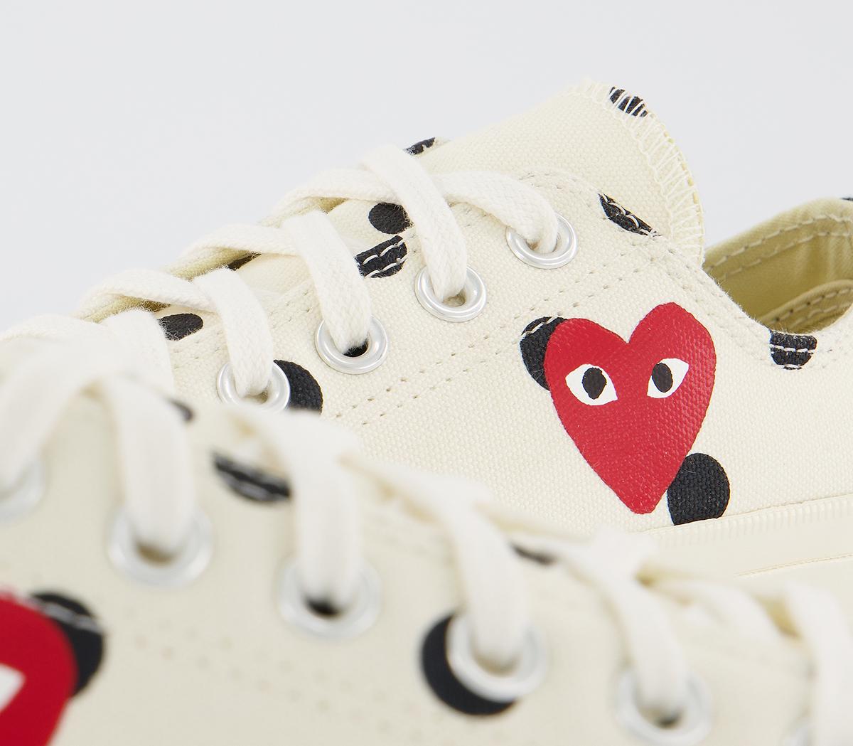 Comme Des Garcons Ct Lo 70s X Play Cdg Trainers Comme Des Garcons Ct Lo 70s X Play Cdg Trainers Polka Off White