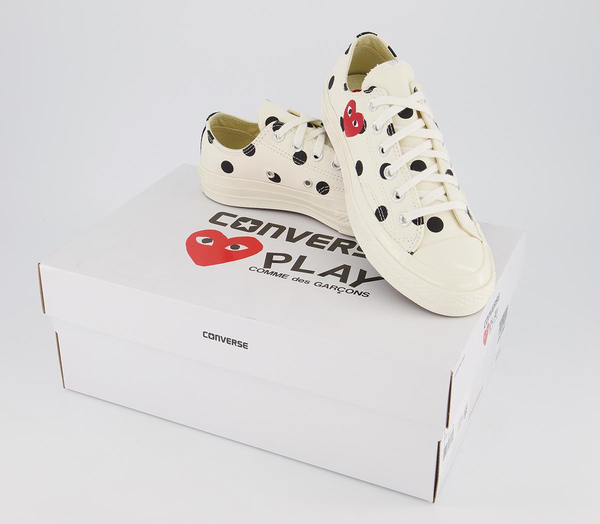 Comme Des Garcons Ct Lo 70s X Play Cdg Trainers Comme Des Garcons Ct Lo 70s X Play Cdg Trainers Polka Off White