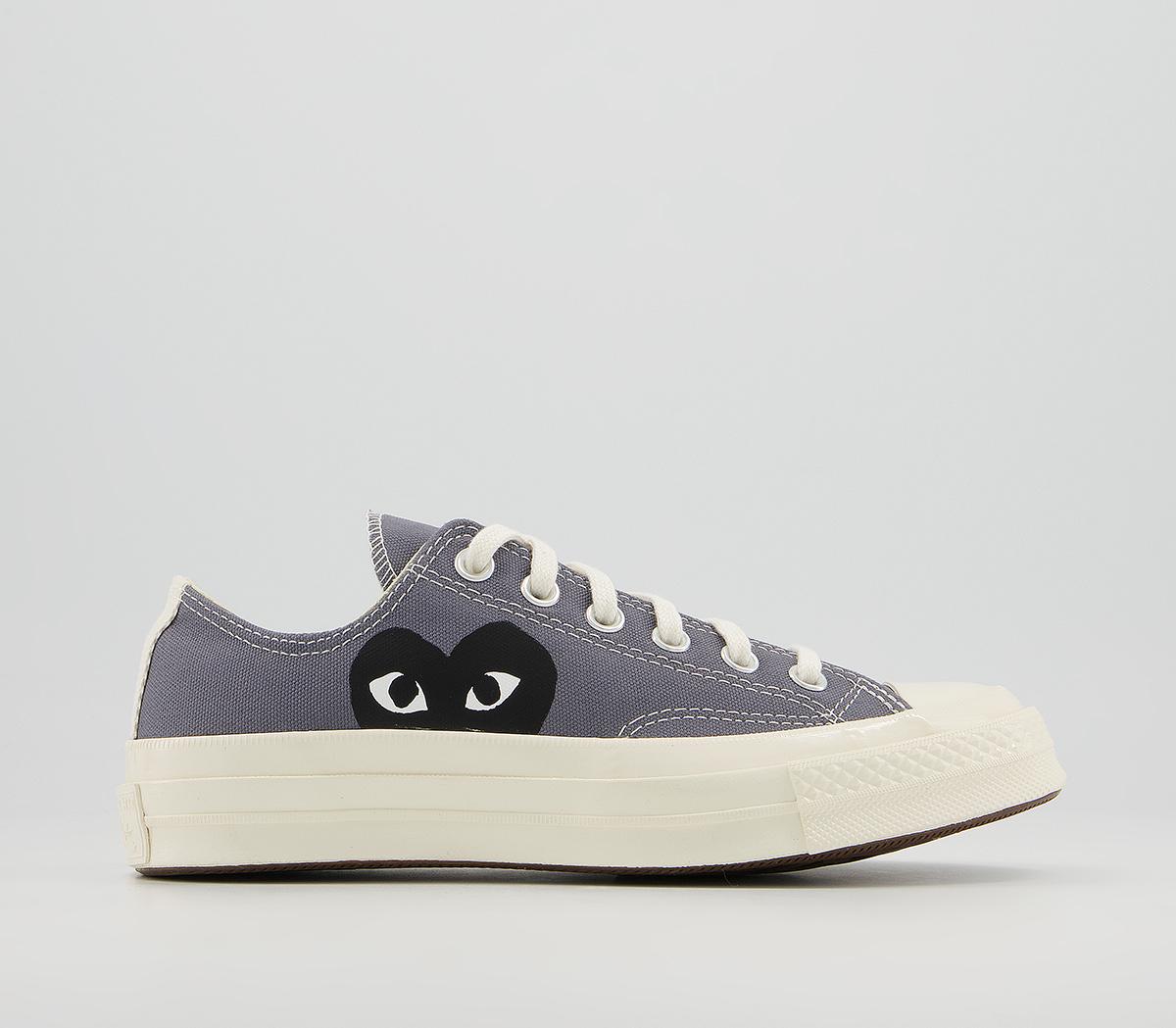 Comme Des GarconsConverse Chuck Taylor Low 70s X PLAY CDG TrainersGrey