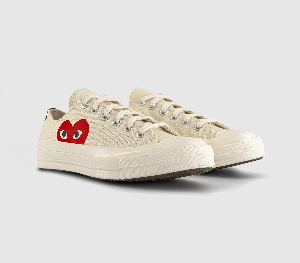 Comme Des Garcons Ct Lo 70s X Play Cdg Trainers Comme Des Garcons Ct Lo 70s X Play Cdg Trainers Beige