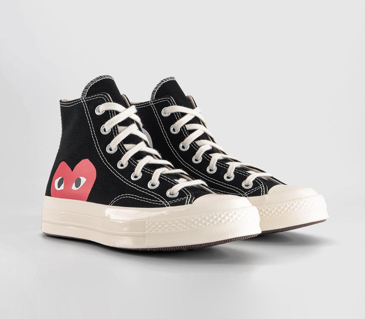 Comme Des Garcons Ct Hi 70s X Play Cdg Trainers Comme Des Garcons Ct Hi 70s X Play Cdg Trainers Black