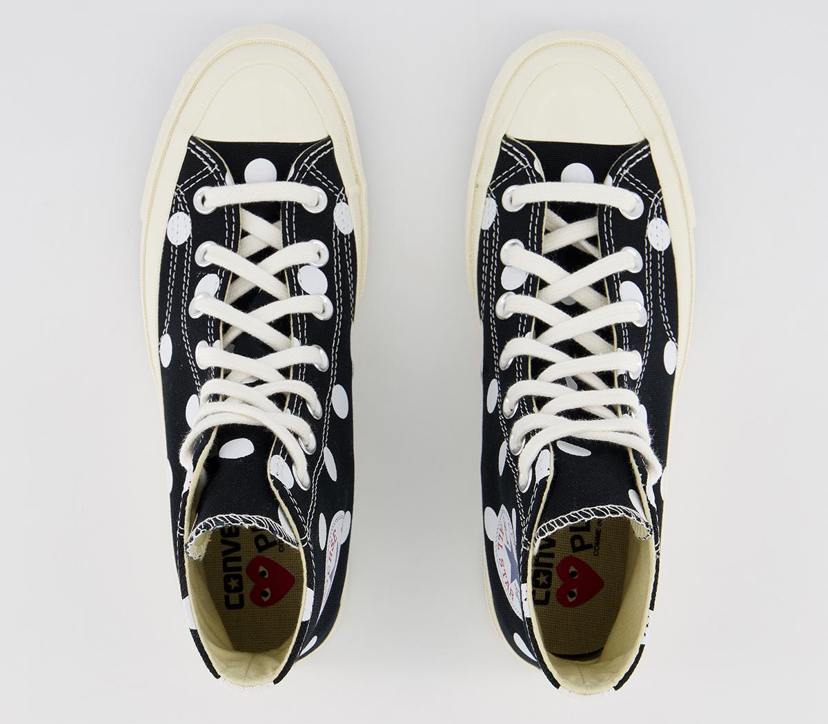 Comme Des Garcons Converse Chuck Taylor Hi 70s X PLAY CDG Trainers ...