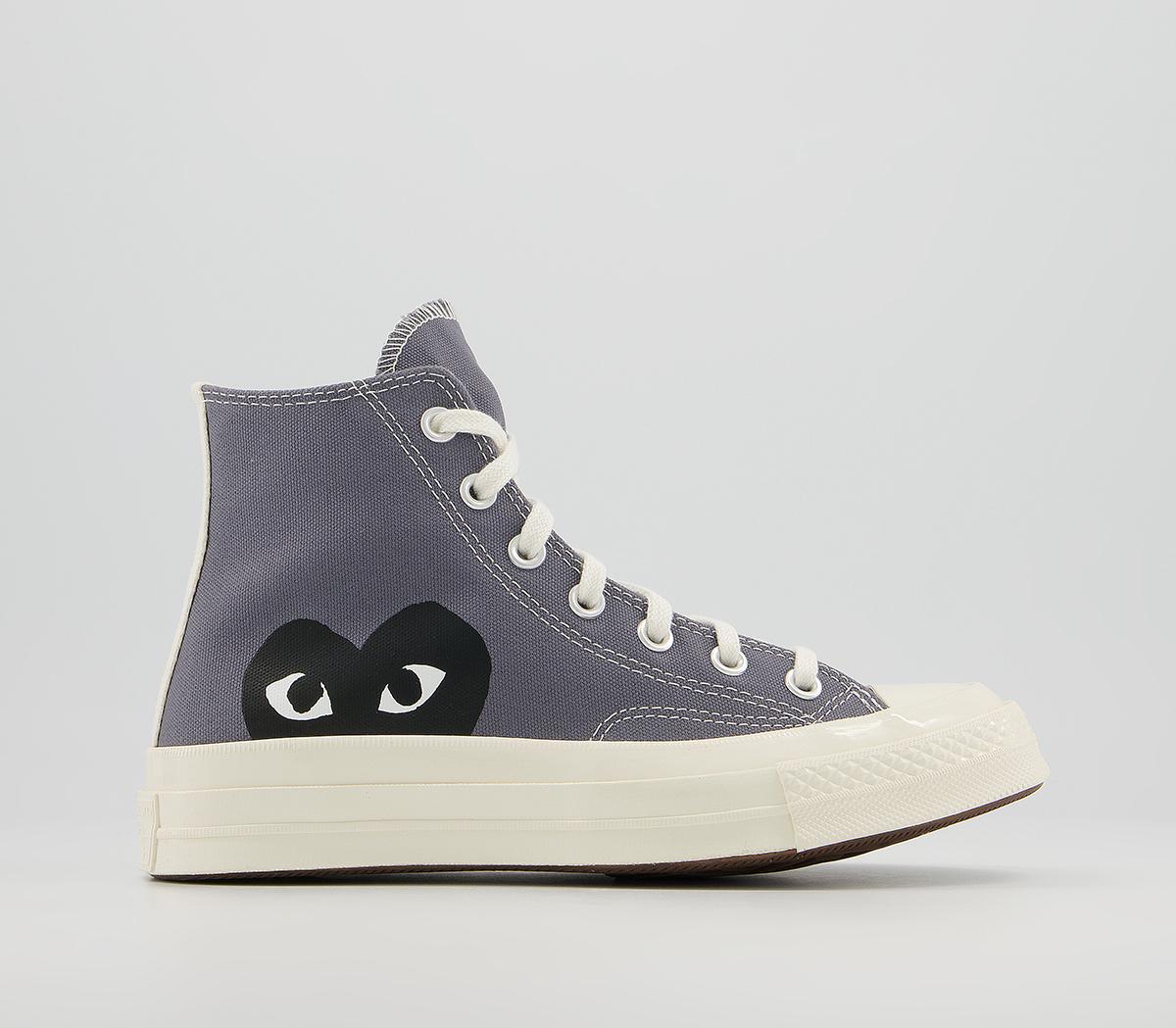 Comme Des Garcons Ct Hi 70s X Play Cdg Trainers Grey - Women's Trainers