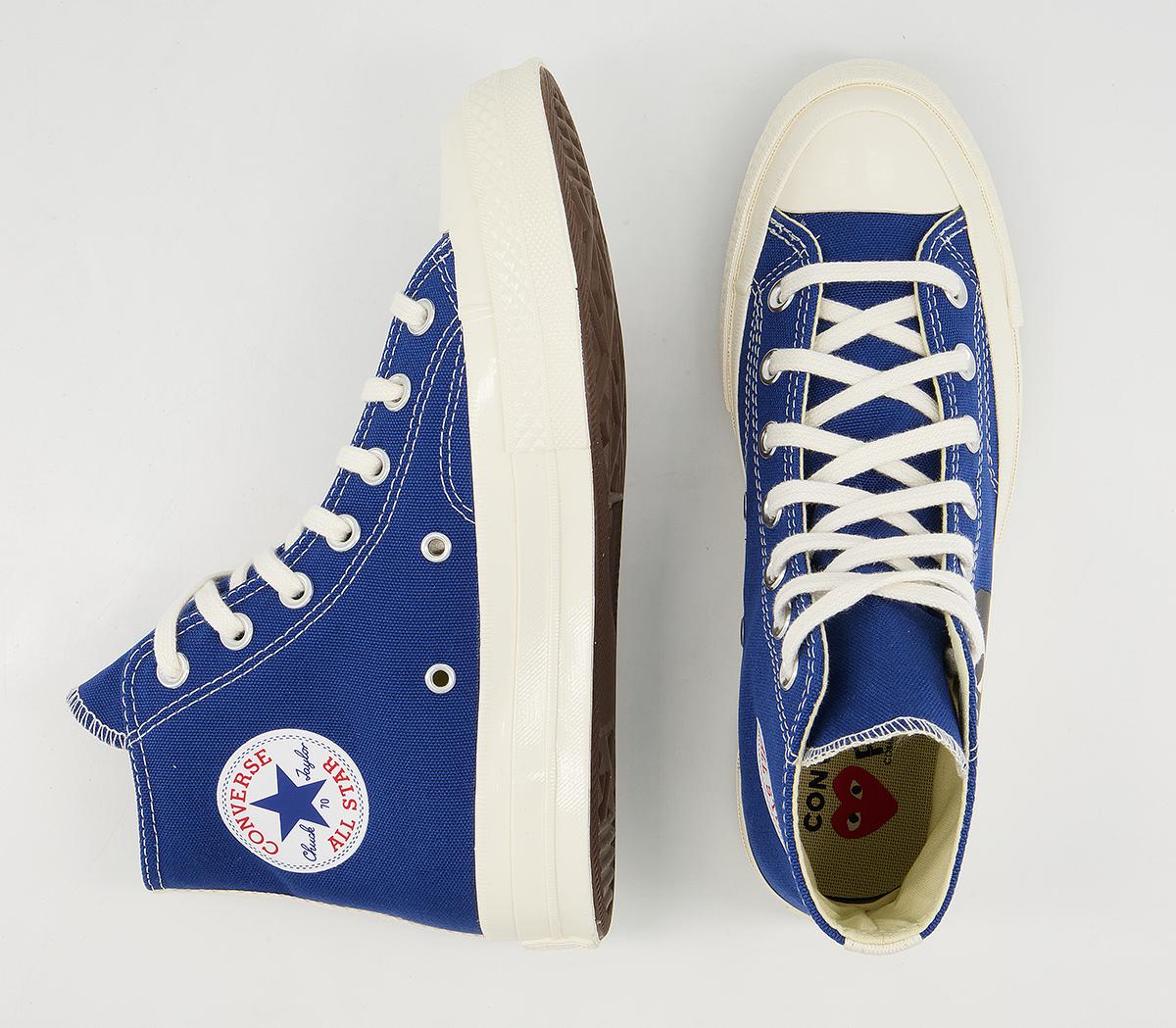 Comme Des Garcons Ct Hi 70s X Play Cdg Trainers Comme Des Garcons Ct Hi 70s X Play Cdg Trainers Blue Blue