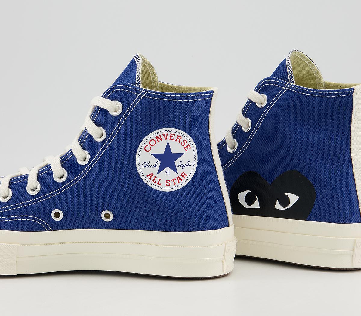 Comme Des Garcons Ct Hi 70s X Play Cdg Trainers Comme Des Garcons Ct Hi 70s X Play Cdg Trainers Blue Blue