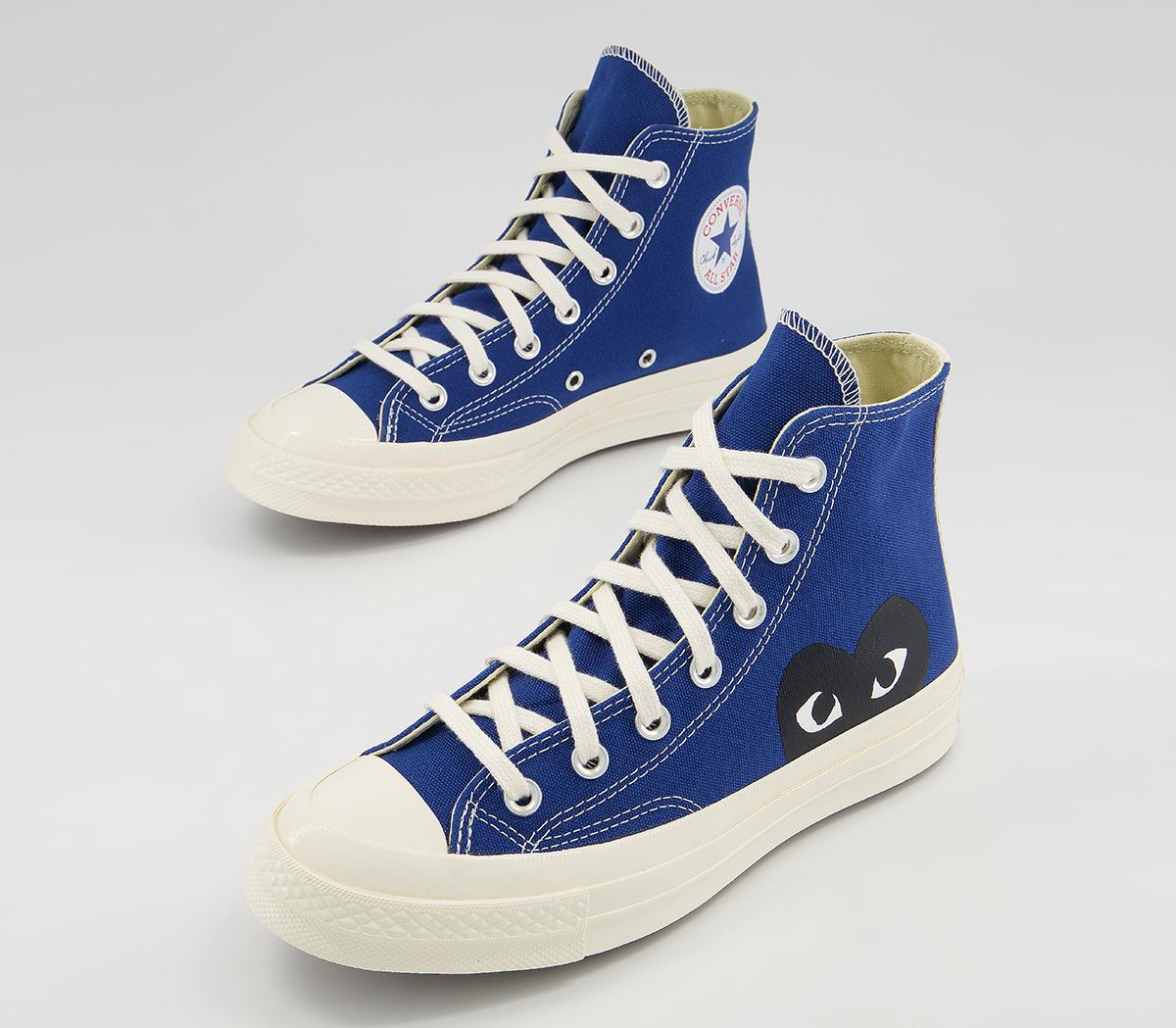 Comme Des Garcons Ct Hi 70s X Play Cdg Trainers Comme Des Garcons Ct Hi 70s X Play Cdg Trainers Blue Blue