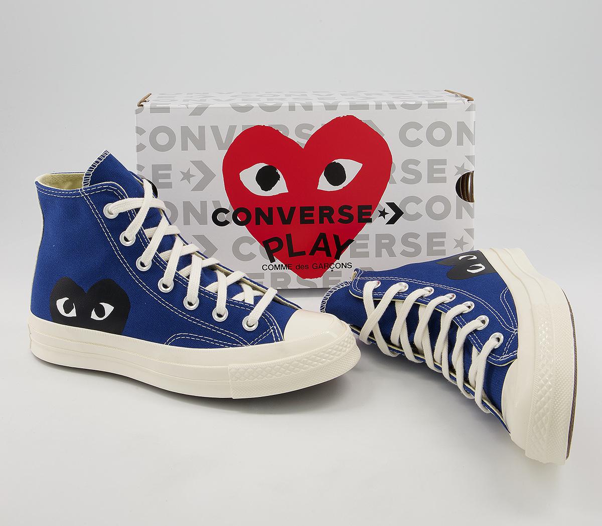 Comme Des Garcons Ct Hi 70s X Play Cdg Trainers Comme Des Garcons Ct Hi 70s X Play Cdg Trainers Blue Blue