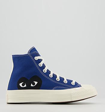 Comme Des Garcons Converse Chuck Taylor Hi 70s PLAY CDG Trainers - Trainers