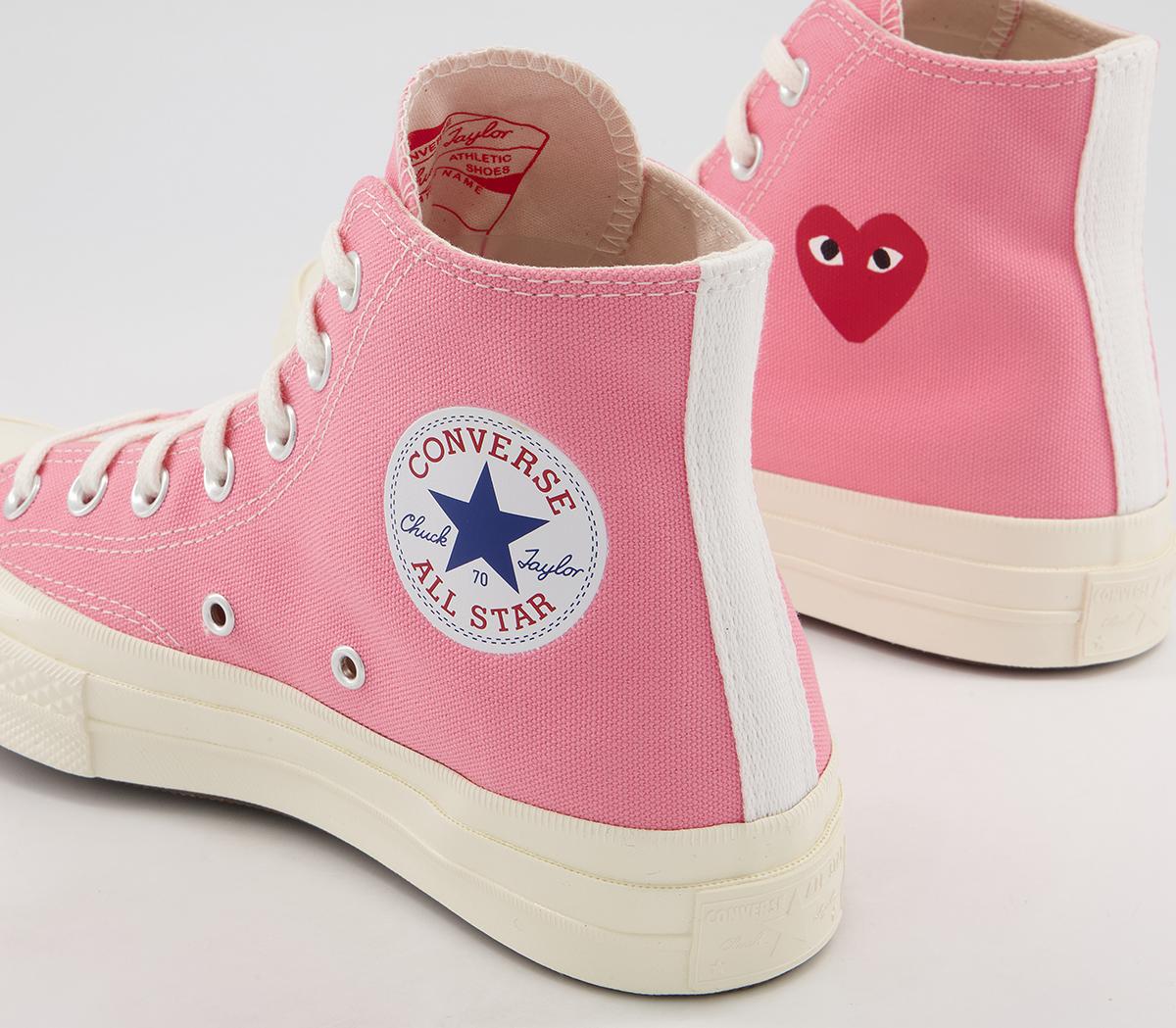Comme Des Garcons Ct Hi 70s X Play Cdg Trainers Comme Des Garcons Ct Hi 70s X Play Cdg Trainers Pink