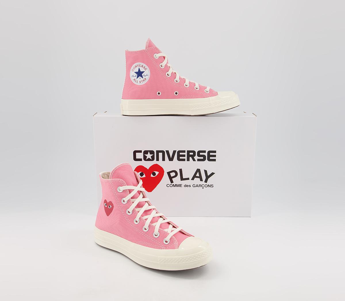 Comme Des Garcons Ct Hi 70s X Play Cdg Trainers Comme Des Garcons Ct Hi 70s X Play Cdg Trainers Pink