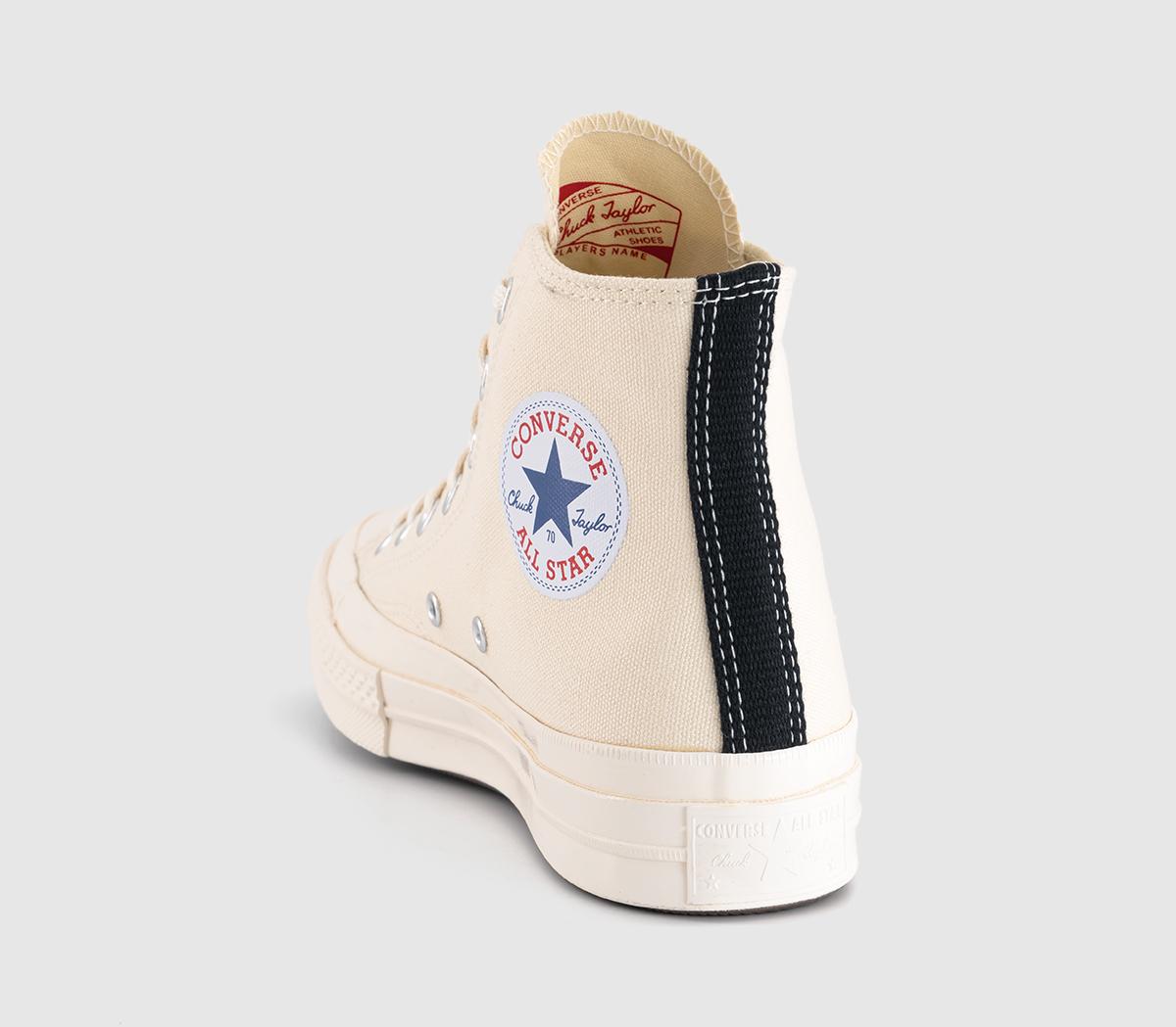 Comme Des Garcons Ct Hi 70s X Play Cdg Trainers Comme Des Garcons Ct Hi 70s X Play Cdg Trainers Beige