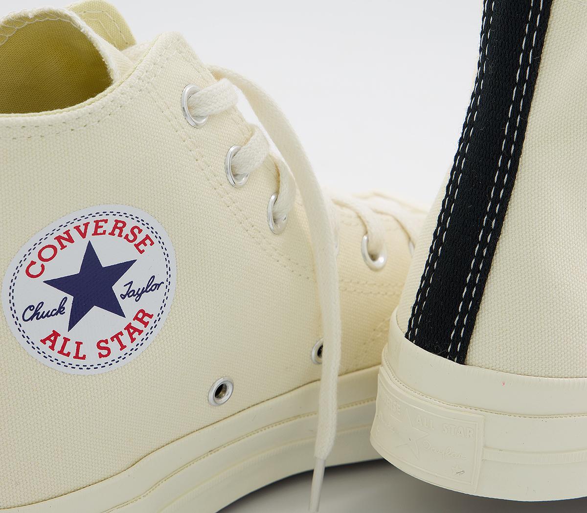 Comme Des Garcons Ct Hi 70s X Play Cdg Trainers Comme Des Garcons Ct Hi 70s X Play Cdg Trainers Beige