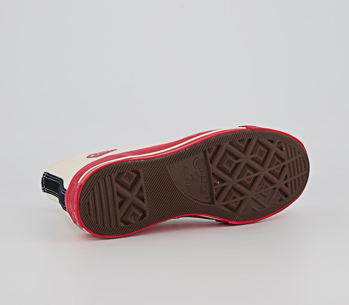 Comme Des Garcons Ct Hi 70s X Play Cdg Trainers Comme Des Garcons Ct Hi 70s X Play Cdg Trainers Beige Red