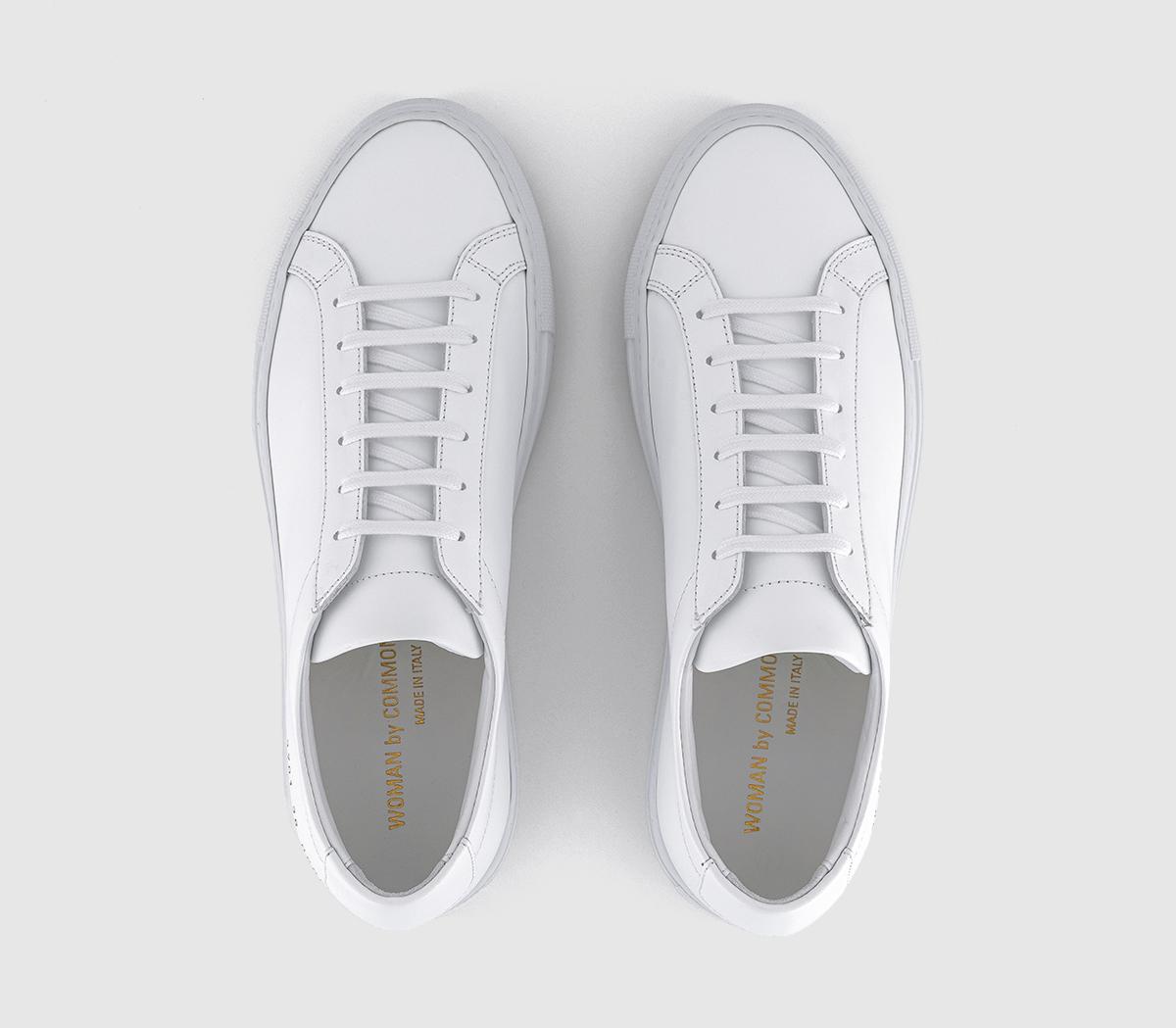 Common Projects Achillies Low W Trainers Common Projects Achillies Low W Trainers White Mono