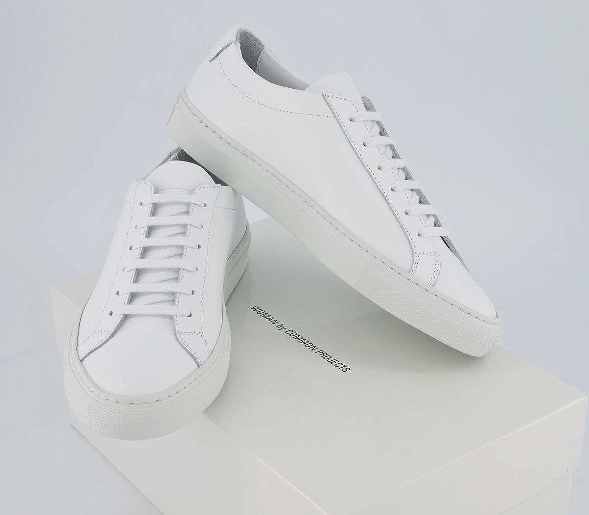 Common Projects Achillies Low W Trainers Common Projects Achillies Low W Trainers White Mono