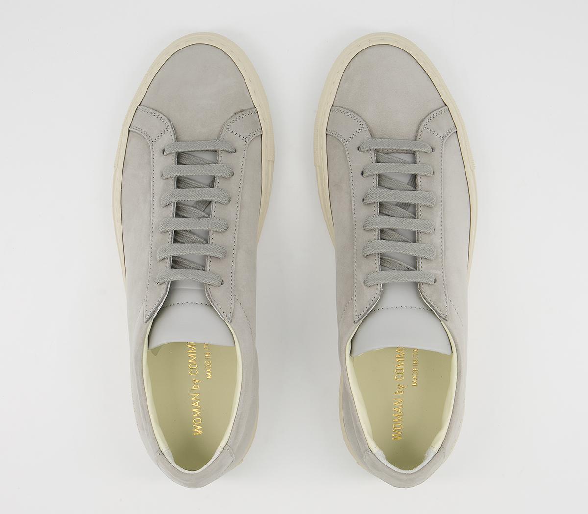 Common Projects Achillies Low Trainers W Common Projects Achillies Low Trainers W Nubuck Grey