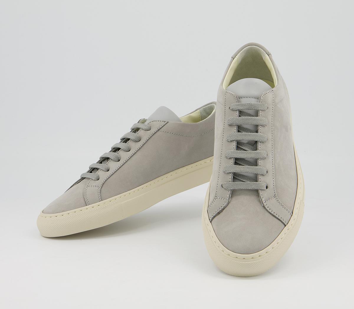 Common Projects Achillies Low Trainers W Common Projects Achillies Low Trainers W Nubuck Grey