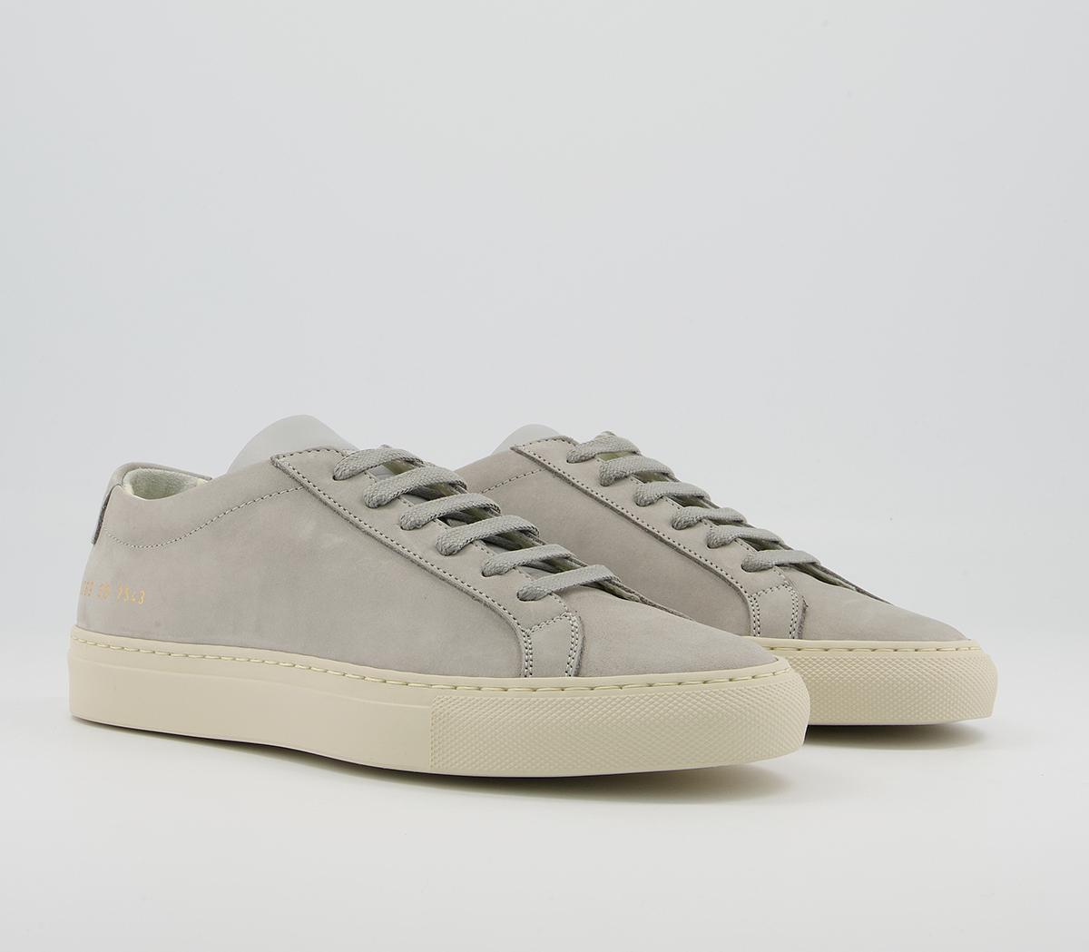 Common Projects Achillies Low Trainers W Common Projects Achillies Low Trainers W Nubuck Grey