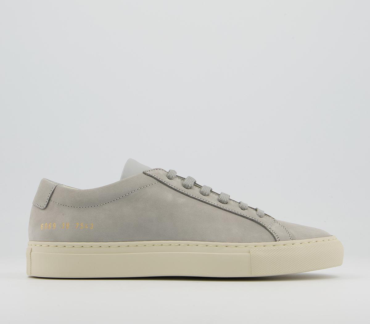 Common ProjectsAchillies Low Trainers WNubuck Grey