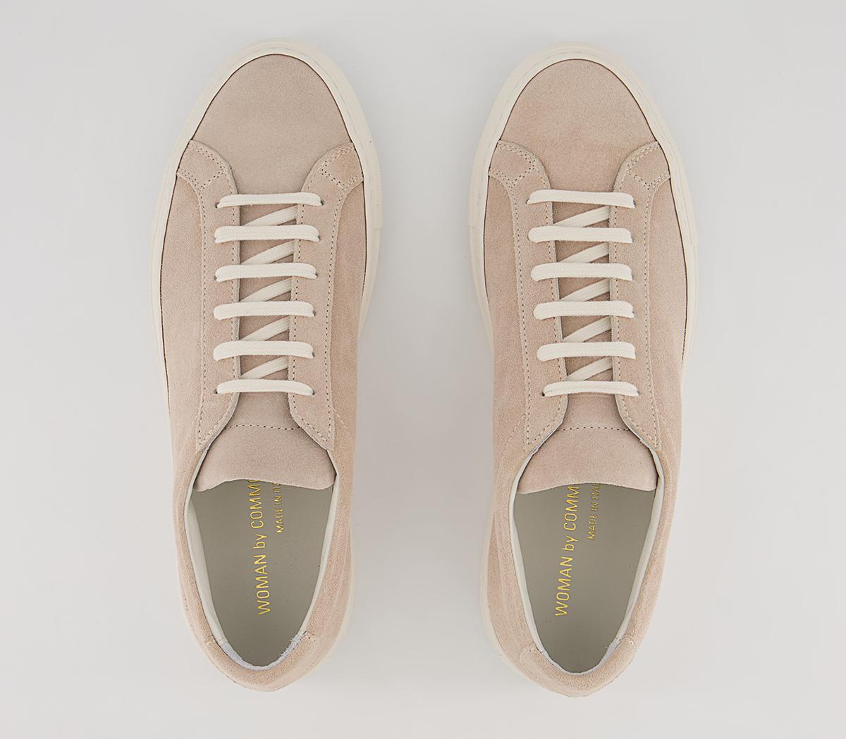 Common Projects Achillies Low Trainers W Common Projects Achillies Low Trainers W Nude Suede