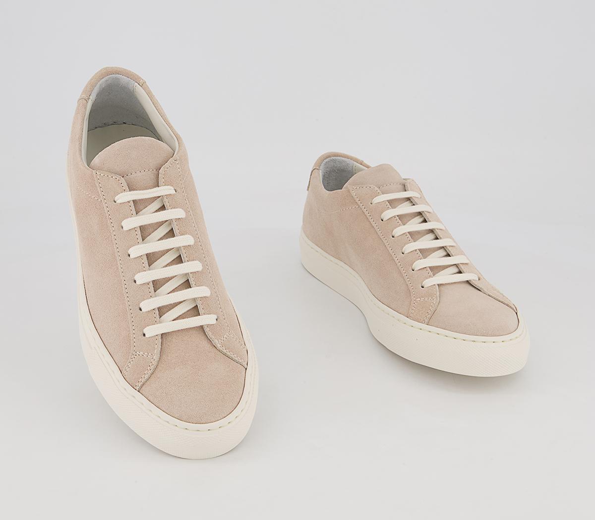 Common Projects Achillies Low Trainers W Common Projects Achillies Low Trainers W Nude Suede