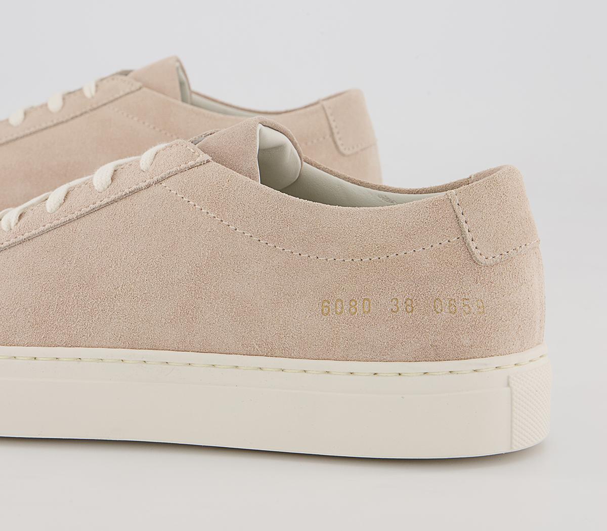 Common Projects Achillies Low Trainers W Common Projects Achillies Low Trainers W Nude Suede